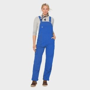 Duluth Trading Company Heirloom Gardening Overalls Blue Women's L 31